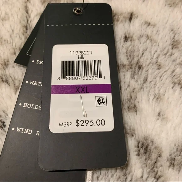 Guess Mens Military-Inspired Coat with Plaid Detail - Picture 12 of 12